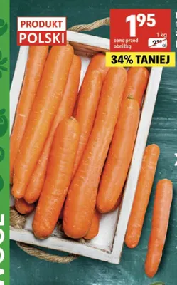 Marchew promocja w Delikatesy Centrum