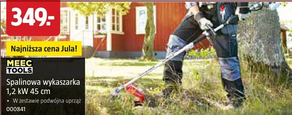 Spalinowa wykaszarka 1,2 kW 45 cm promocja w Jula