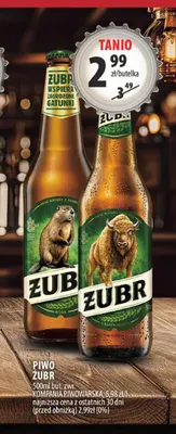Piwo Żubr promocja w Arhelan