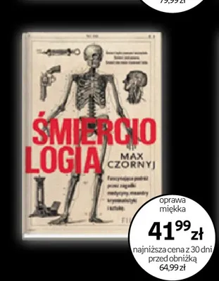 Książka Śmierciologia Max Czornyj oprawa miękka promocja w Empik