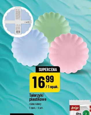 Talerzyki plastikowe promocja w POLOmarket