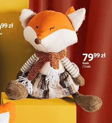 Pluszowy lisek Hello Autumn promocja w Empik