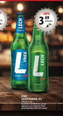 Piwo Lech Premium promocja w Arhelan