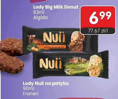 Lody Nuii Australian Macadamia promocja w Market Point