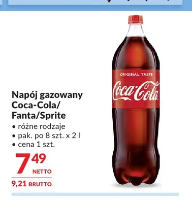 Napój gazowany Fanta promocja w Makro