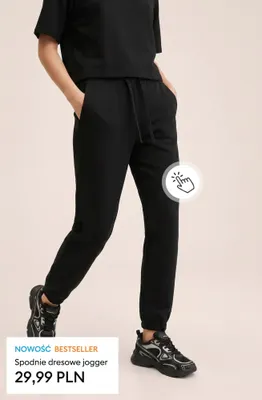 Spodnie dresowe jogger promocja w Sinsay