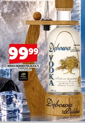Wódka Dębowa Polska z uchem 40% promocja w TOPAZ