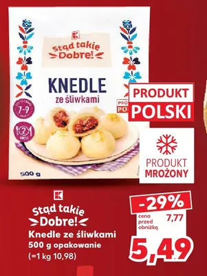 Knedle ze śliwkami Stąd takie Dobre! promocja w Kaufland