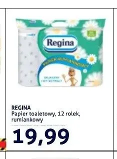 Papier toaletowy rumiankowy Regina promocja w Blue Stop