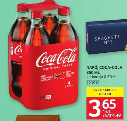 Makaron spaghetti Barilla N°5 promocja w Selgros