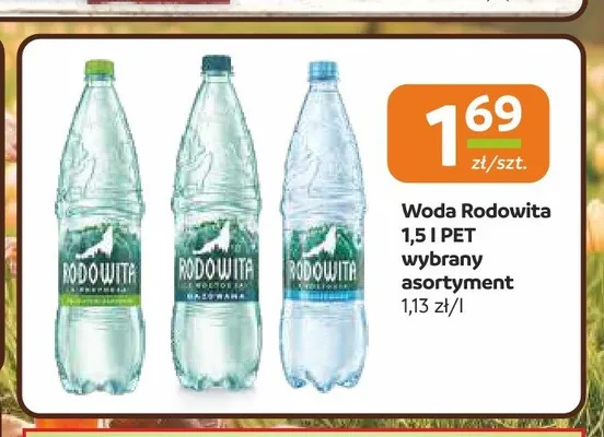 Woda Rodowita promocja w Społem Częstochowa