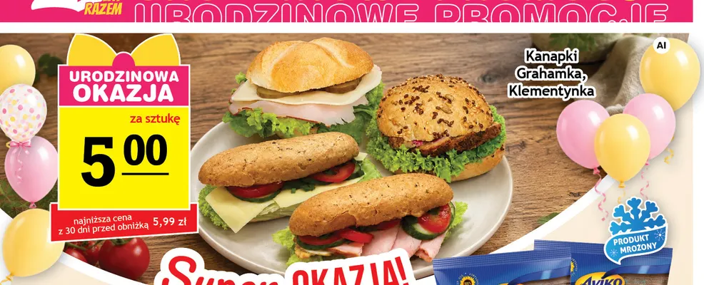 Kanapka Grahamka promocja w Gram Market