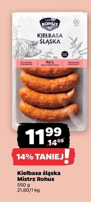 Kiełbasa śląska promocja w Netto