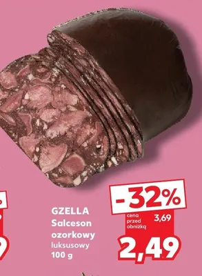 Salceson ozorkowy luksusowy Gzella promocja w Kaufland