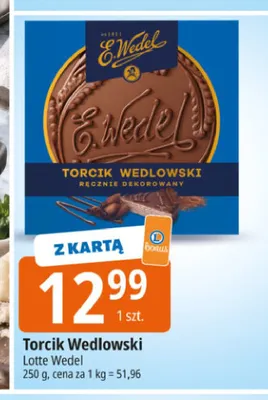 Torcik Wedlowski E.Wedel promocja w Leclerc