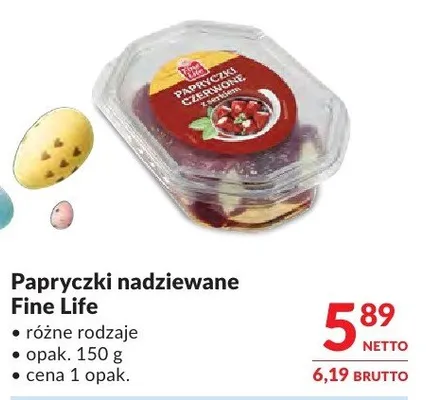 Papryczki nadziewane Fine Life promocja w Makro