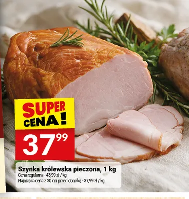 Szynka królewska pieczona Białecki promocja w Twój Market