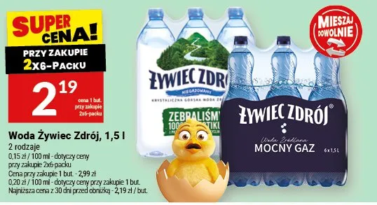 Woda Żywiec Zdrój promocja w Twój Market