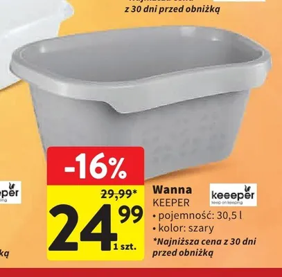 Wanna Keeper 30,5 l promocja w Intermarche