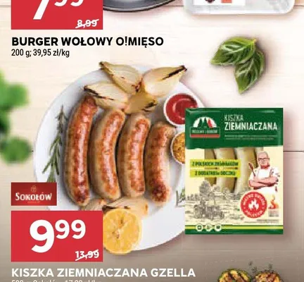 Kiszka ziemniaczana Gzella promocja w Stokrotka