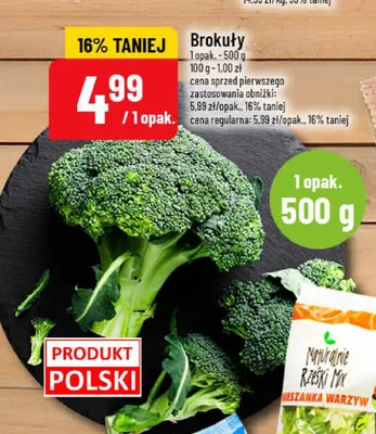 Brokuły polskie POLOmarket promocja w POLOmarket