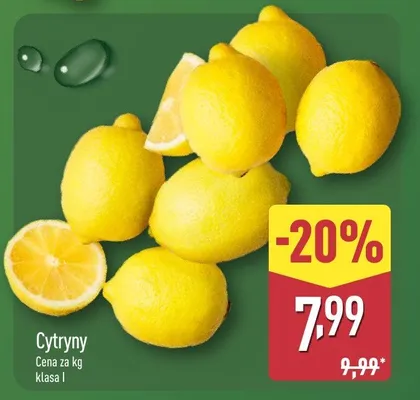 Cytryny promocja w Aldi