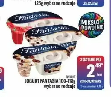 Jogurt Fantasia promocja w Tomi Markt