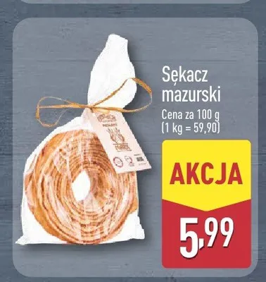 Sękacz mazurski promocja w Aldi