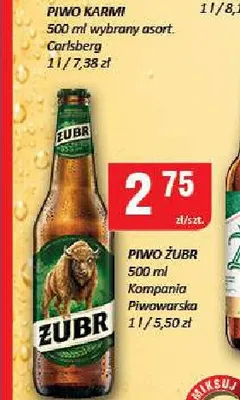 Piwo Żubr promocja w Chorten