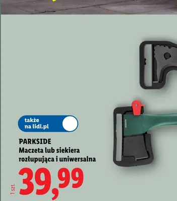 Siekiera uniwersalna Parkside promocja w Lidl