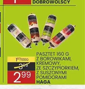 Pasztet z suszonymi pomidorami Haga promocja w Wafelek
