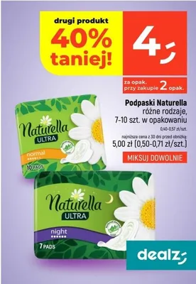 Podpaski różne rodzaje promocja w Dealz