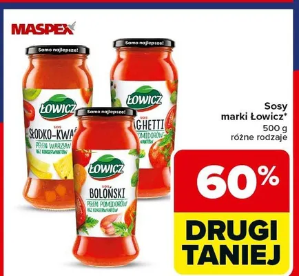 Sosy Łowicz promocja w Carrefour