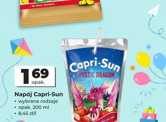 Napój Capri-Sun Mystic Dragon promocja w Odido