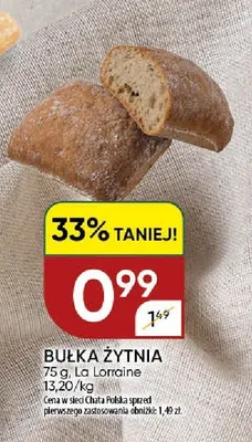 Bułka żytnia La Lorraine promocja w Chata Polska