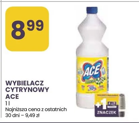Wybielacz cytrynowy Ace promocja w Stokrotka