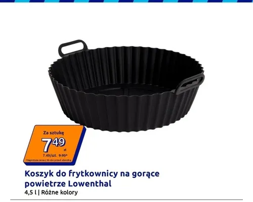 Koszyk do frytkownicy na gorące powietrze Lowenthal 4,5l promocja w Action