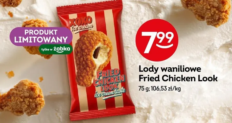 Lody waniliowe Fried Chicken Look promocja w Żabka
