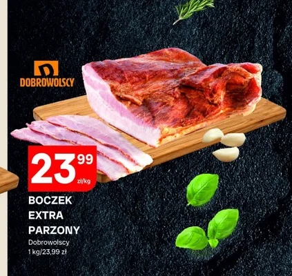 Boczek extra parzony Dobrowolscy promocja w Chorten