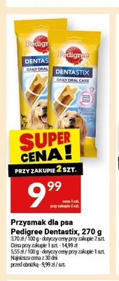 Przysmak dla psa Pedigree Dentastix promocja w Twój Market