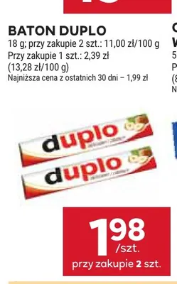 Baton Duplo promocja w Stokrotka