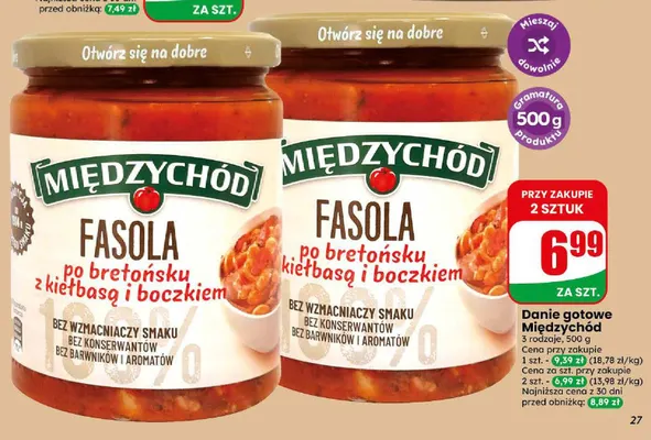 Danie gotowe Międzychód promocja w Dino
