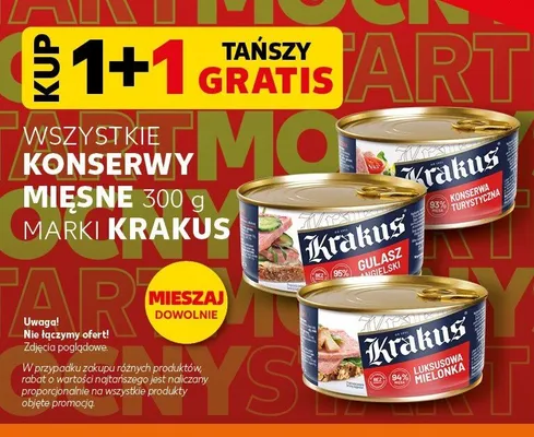 Konserwa turystyczna Krakus promocja w Kaufland