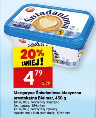 Margaryna klasyczna prostokątna promocja w Twój Market