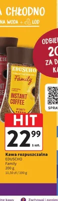 Kawa rozpuszczalna Eduscho Family promocja w Intermarche