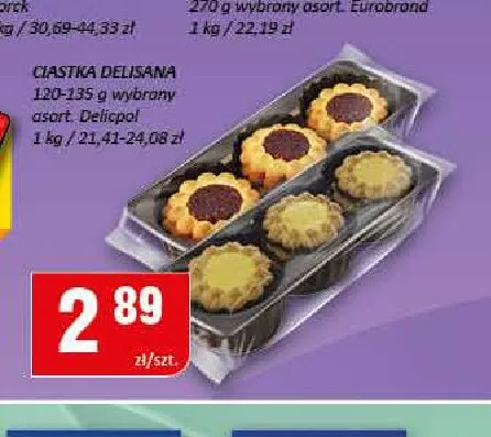 Ciastka Delisana promocja w Chorten
