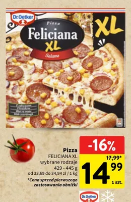 Pizza FELICIANA XL wybrane rodzaje promocja w Intermarche
