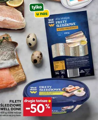 Filety śledziowe różne rodzaje promocja w Stokrotka