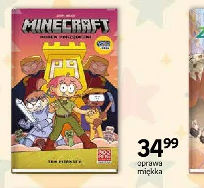 Komiks Minecraft Kurier Porządkowy Tom Pierwszy oprawa miękka promocja w Dzień Dziecka