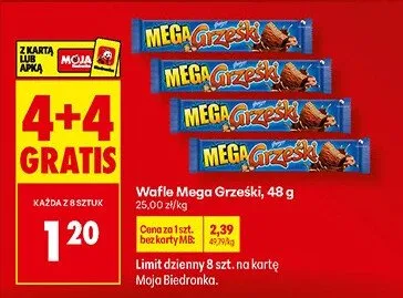 Wafle Mega Graaak promocja w Biedronka